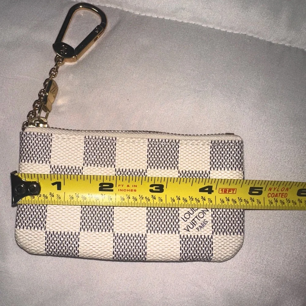 Louis Vuitton Key Pouch‎ Damier Azur White/Blue - Picture 8 of 13